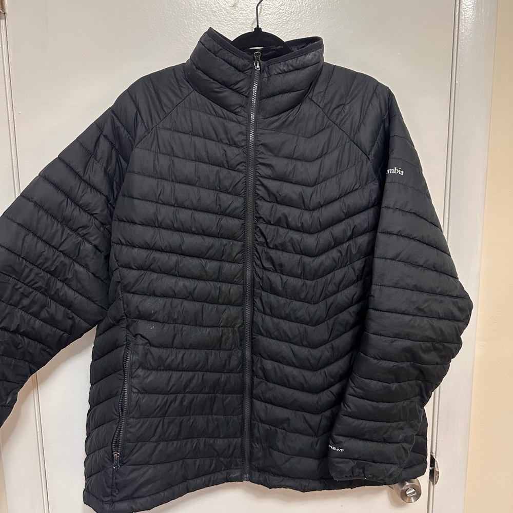 Columbia Black Puffer Jacket